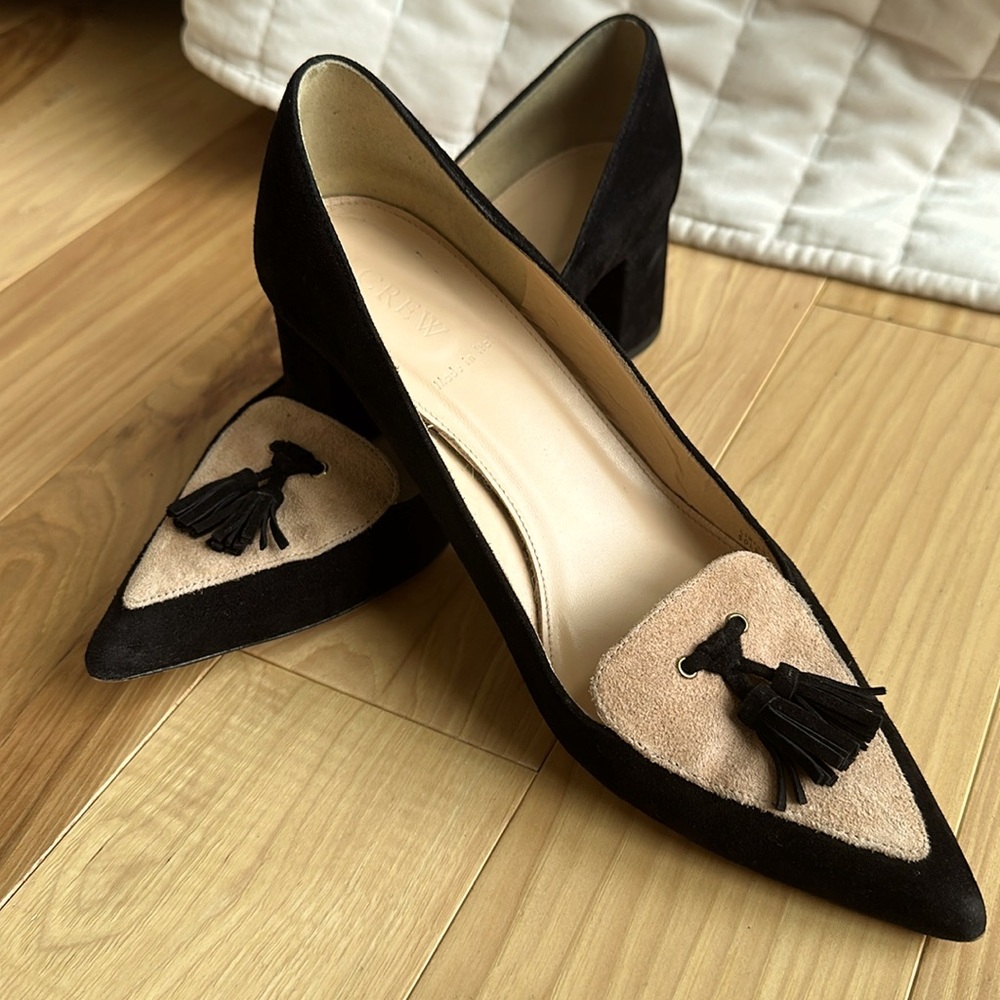 Women shoes, heel 2 inches leather shoes made in Italy